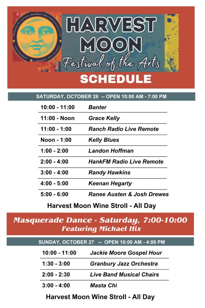 Harvest Moon Historic Granbury Merchants Association